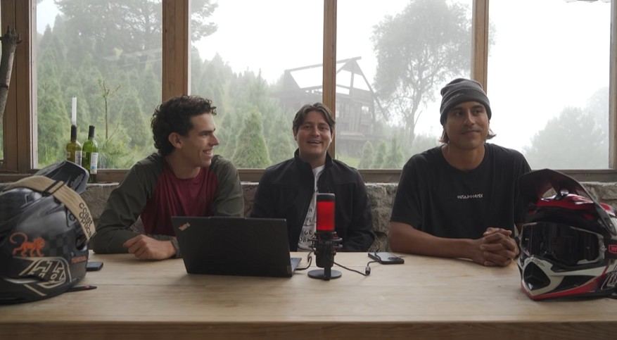 Riders de MTB en acción